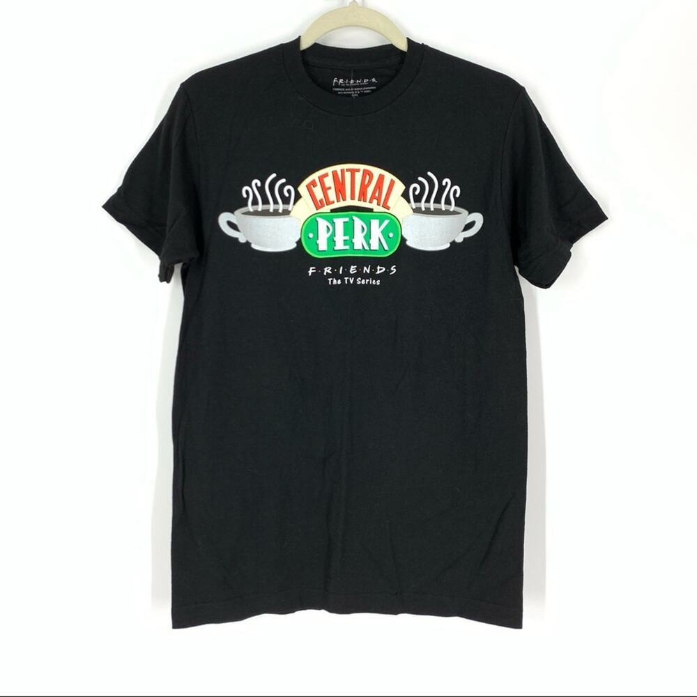 Friends‎ Central Perk T-Shirt Black Small Cotton